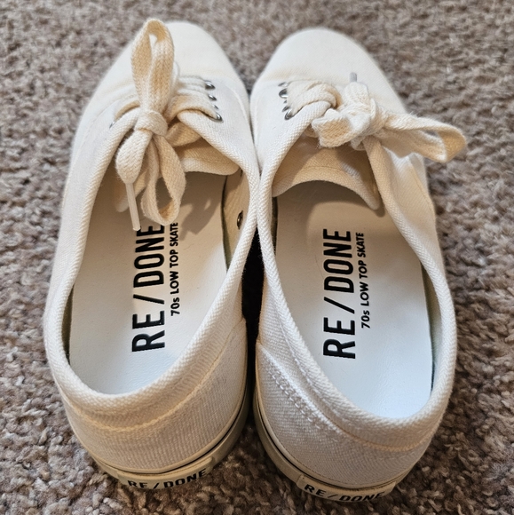 Re/done 70's Low Top Skate Sneaker Size 38/7.5 - Picture 8 of 15